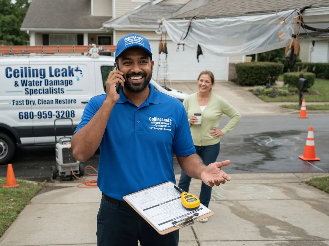 Ceiling Leak Cleanup Hartland, VT FAQs